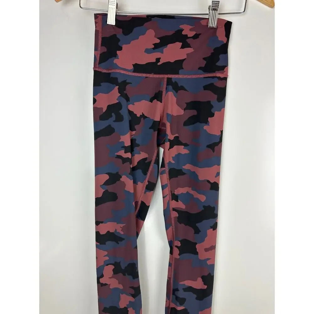 Lululemon Wunder Under High Rise Tight 28" Full On Camo Smoky Red Women's Size 4 - Picture 9 of 13
